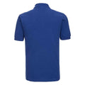 Bright Royal Blue - Back - Russell Mens Classic Cotton Pique Polo Shirt