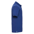 Bright Royal Blue - Side - Russell Mens Classic Cotton Pique Polo Shirt