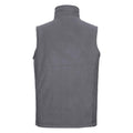 Convoy Grey - Back - Russell Mens Outdoor Fleece Gilet