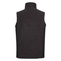 Black - Back - Russell Mens Outdoor Fleece Gilet