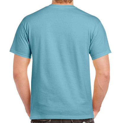 Sky Blue - Back - Gildan Mens Heather Heavy T-Shirt