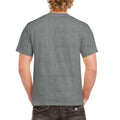 Graphite Heather - Back - Gildan Mens Heather Heavy T-Shirt