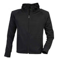 Black - Front - Tombo Womens-Ladies Lightweight Running Hoodie