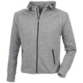 Grey Marl - Front - Tombo Womens-Ladies Lightweight Running Hoodie