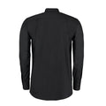 Black - Back - Kustom Kit Mens Workforce Classic Long-Sleeved Shirt