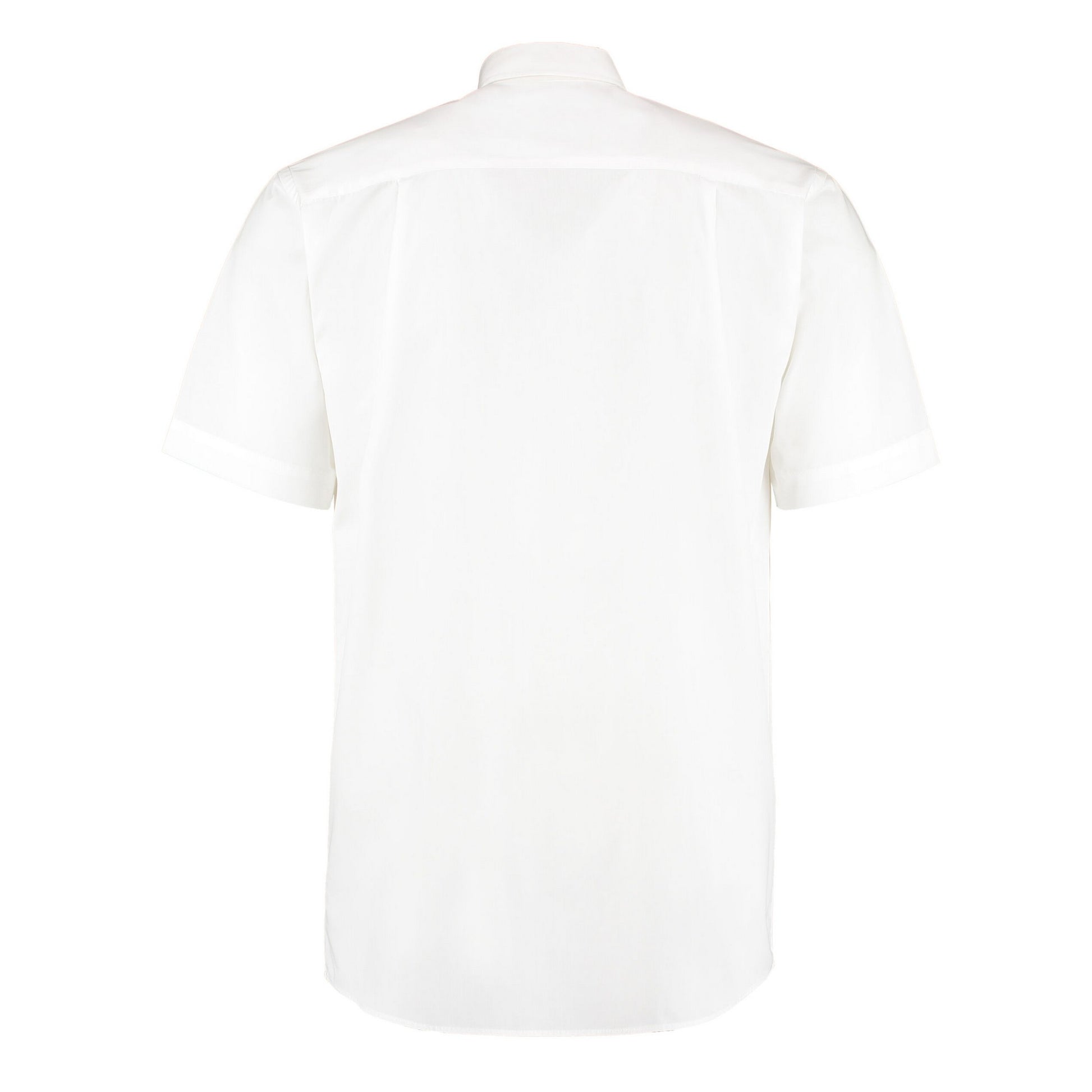 White - Back - Kustom Kit Mens Workforce Classic Short-Sleeved Shirt