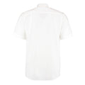 White - Back - Kustom Kit Mens Workforce Classic Short-Sleeved Shirt