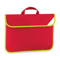 Classic Red - Front - Quadra Hi-Vis Book Bag
