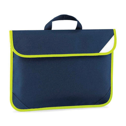 French Navy - Front - Quadra Hi-Vis Book Bag