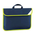 French Navy - Front - Quadra Hi-Vis Book Bag