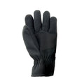 Black - Back - Result Winter Essentials Unisex Adult Softshell Thermal Gloves