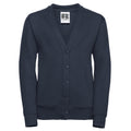 French Navy - Front - Jerzees Schoolgear Childrens-Kids Cardigan
