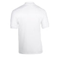 White - Back - Gildan Mens Jersey Polo Shirt