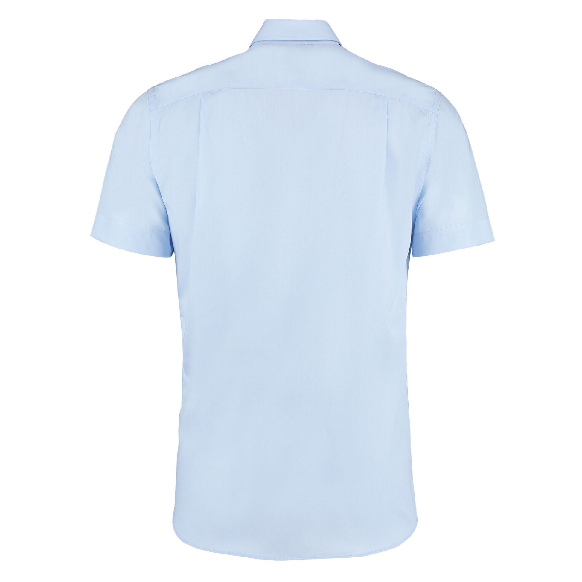 Light Blue - Back - Kustom Kit Mens Premium Corporate Short-Sleeved Shirt