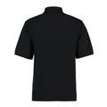 Black - Back - Kustom Kit Mens Pique Polo Shirt