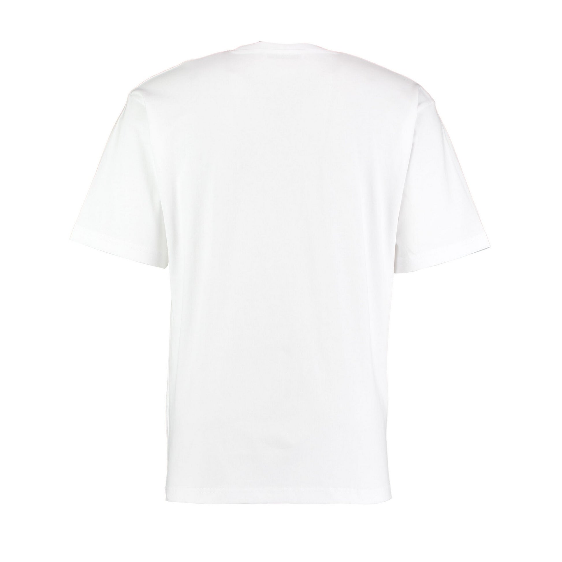 White - Back - Kustom Kit Mens Hunky Superior T-Shirt