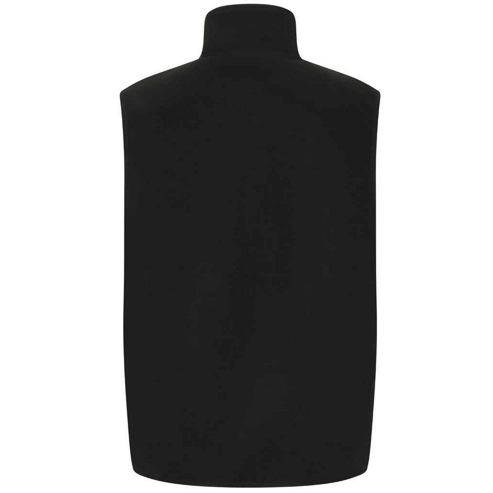 Black - Back - PRO RTX Unisex Adult Fleece Gilet