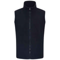 Navy - Front - PRO RTX Unisex Adult Fleece Gilet