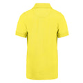Canary Yellow - Back - Kustom Kit Childrens-Kids Klassic Polycotton Pique Polo Shirt