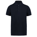 Navy - Front - Kustom Kit Childrens-Kids Klassic Polycotton Pique Polo Shirt