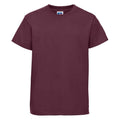 Burgundy - Front - Jerzees Schoolgear Childrens-Kids Classic Plain Ringspun Cotton T-Shirt
