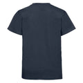 French Navy - Back - Jerzees Schoolgear Childrens-Kids Classic Plain Ringspun Cotton T-Shirt