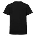 Black - Back - Jerzees Schoolgear Childrens-Kids Classic Plain Ringspun Cotton T-Shirt