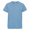 Sky Blue - Front - Jerzees Schoolgear Childrens-Kids Classic Plain Ringspun Cotton T-Shirt