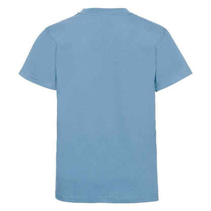 Sky Blue - Back - Jerzees Schoolgear Childrens-Kids Classic Plain Ringspun Cotton T-Shirt