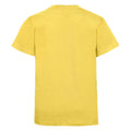 Yellow - Back - Jerzees Schoolgear Childrens-Kids Classic Plain Ringspun Cotton T-Shirt