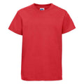 Bright Red - Front - Jerzees Schoolgear Childrens-Kids Classic Plain Ringspun Cotton T-Shirt