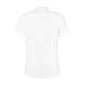 White - Back - Kustom Kit Womens-Ladies Workforce Short-Sleeved Shirt