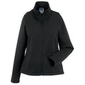 Black - Front - Russell Womens-Ladies Smart Soft Shell Jacket