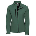 Bottle Green - Front - Russell Womens-Ladies Soft Shell Jacket