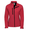 Classic Red - Front - Russell Womens-Ladies Soft Shell Jacket