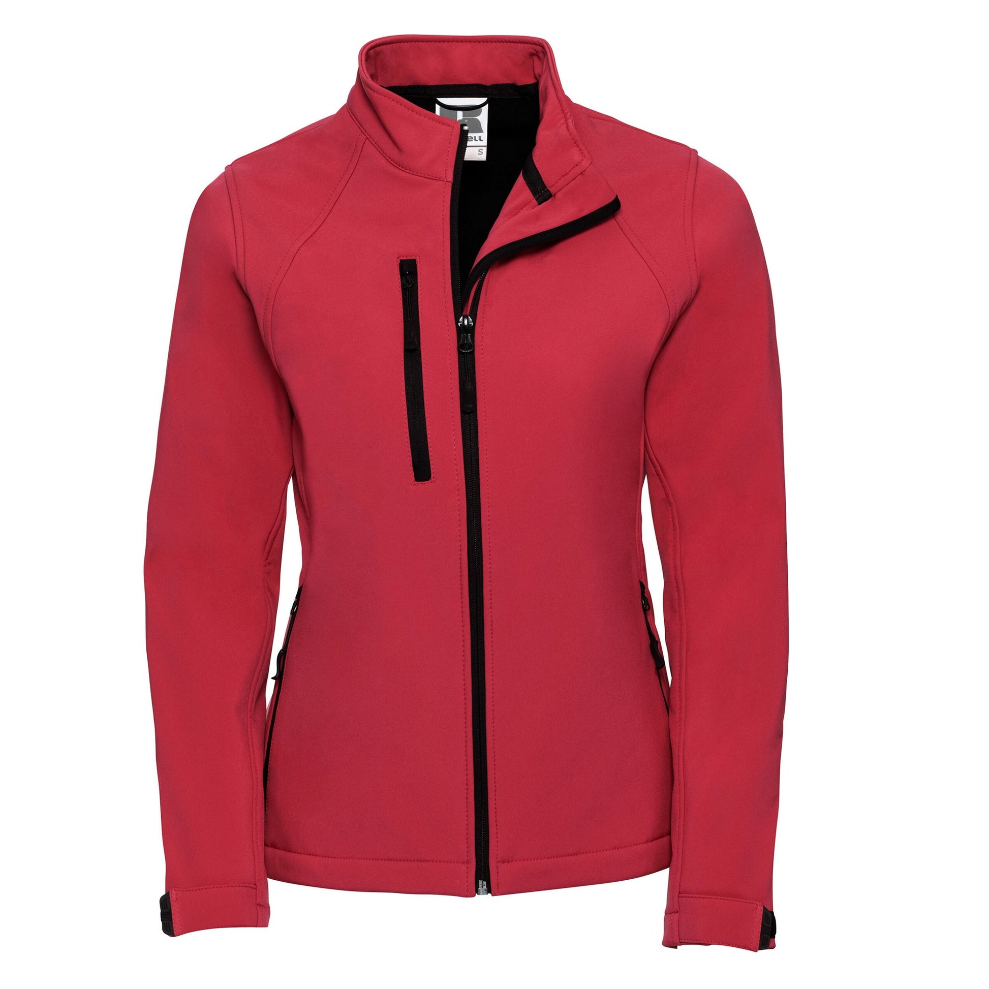 Classic Red - Front - Russell Womens-Ladies Soft Shell Jacket