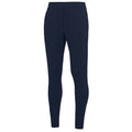 French Navy - Front - Just Cool Mens Tapered Jogging Bottoms