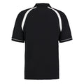 Black-White - Back - Kustom Kit Mens Oak Hill Piqué Polo Shirt