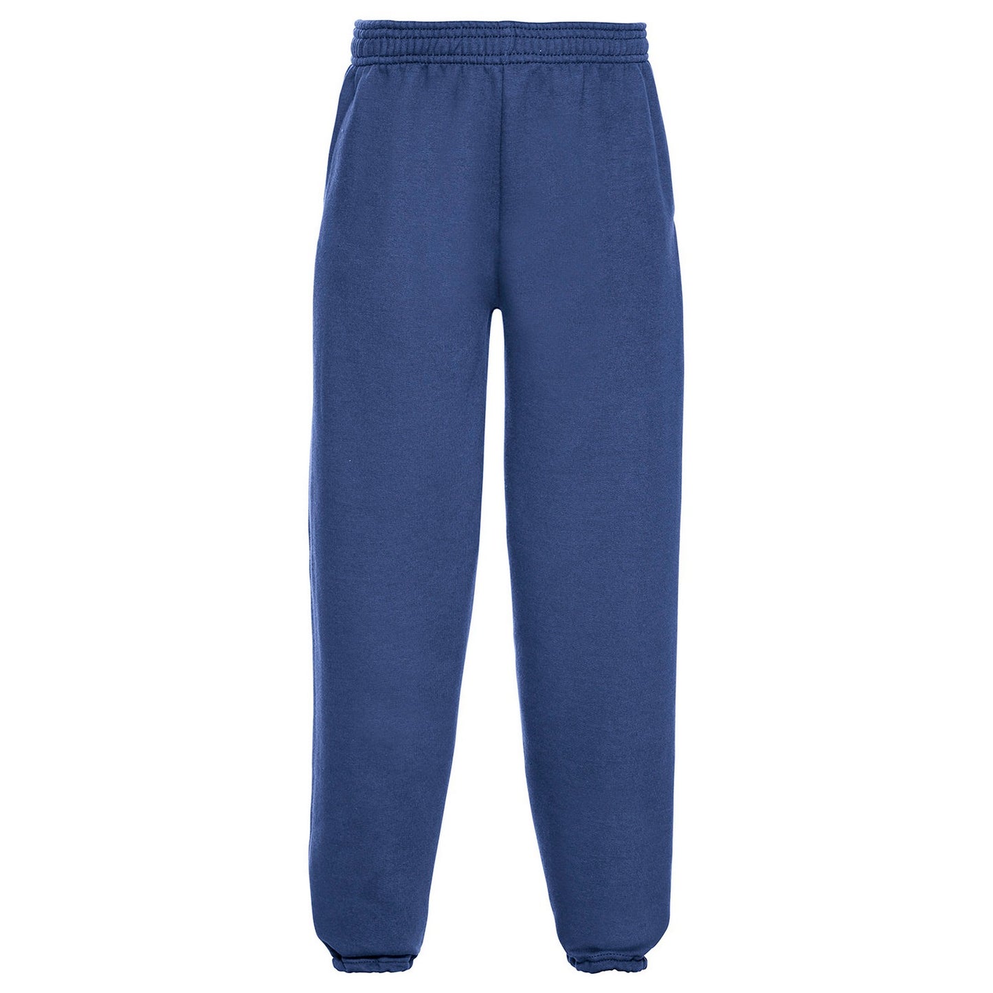 Bright Royal Blue - Front - Jerzees Schoolgear Childrens-Kids Elasticated Hem Jogging Bottoms