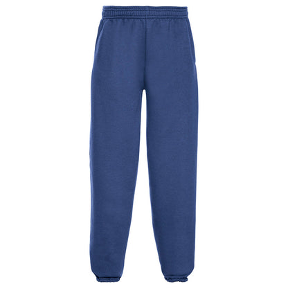 Bright Royal Blue - Front - Jerzees Schoolgear Childrens-Kids Elasticated Hem Jogging Bottoms