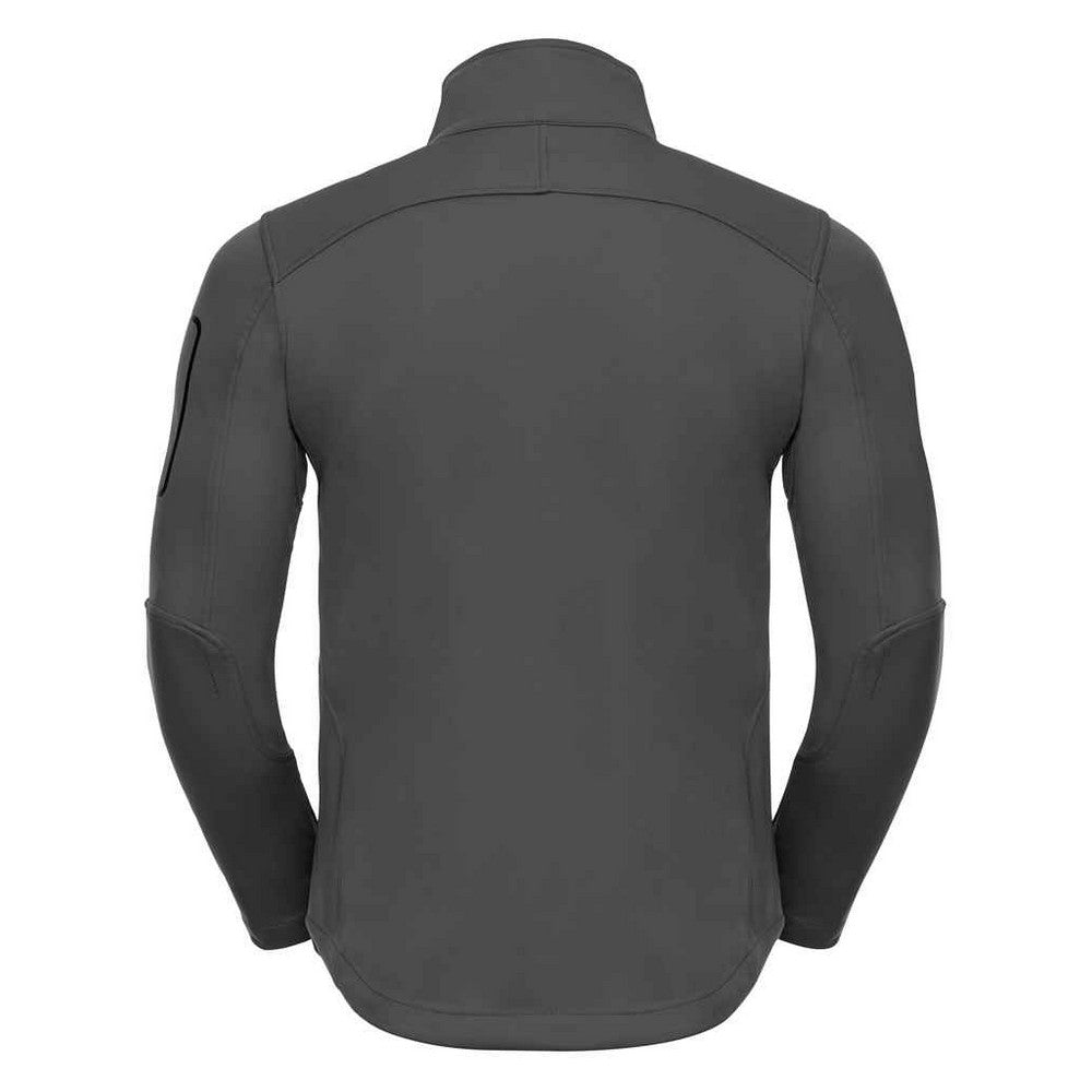 Titanium - Side - Russell Mens Sports Soft Shell Jacket
