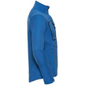 Azure - Side - Russell Mens Sports Soft Shell Jacket