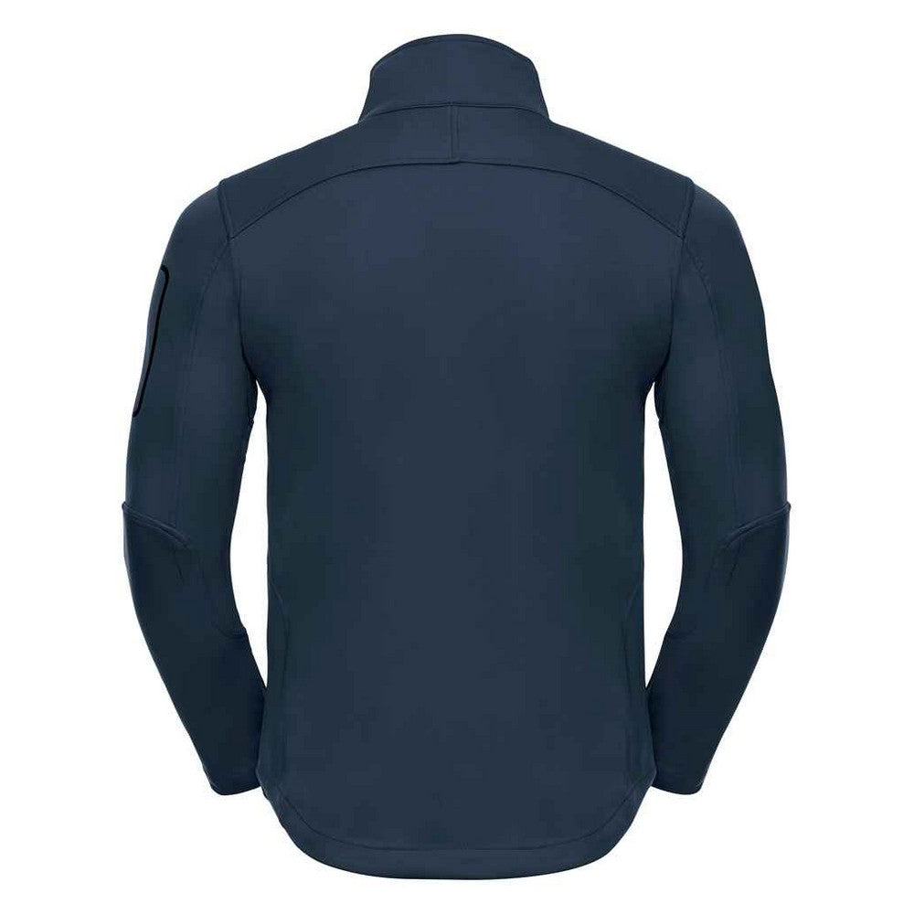 French Navy - Back - Russell Mens Sports Soft Shell Jacket