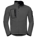 Titanium - Front - Russell Mens Sports Soft Shell Jacket