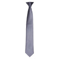 Steel - Front - Premier Unisex Adult Satin Tie