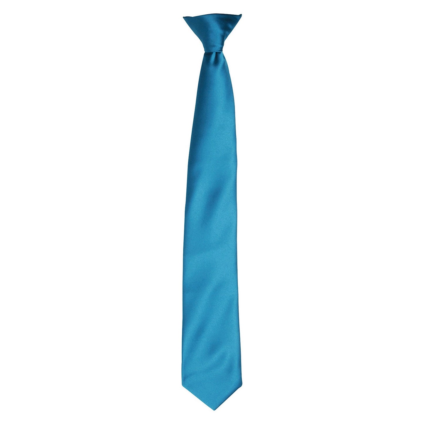 Teal - Front - Premier Unisex Adult Satin Tie