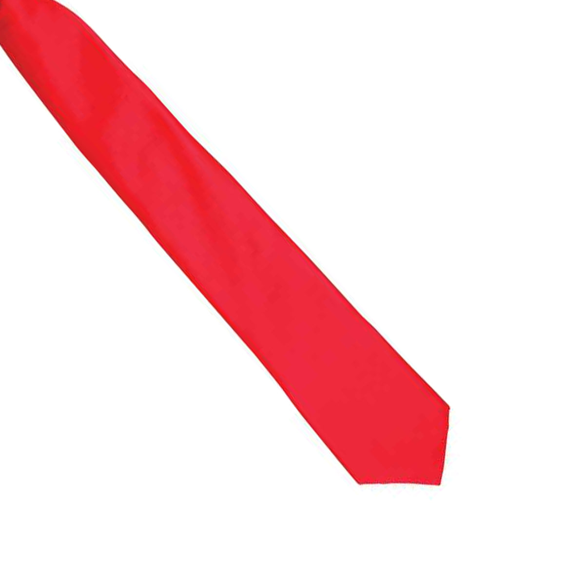 Strawberry Red - Back - Premier Unisex Adult Satin Tie