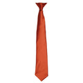 Chestnut - Front - Premier Unisex Adult Satin Tie