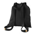 Black - Back - Westford Mill Festival Natural Backpack