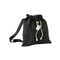 Black - Front - Westford Mill Festival Natural Backpack